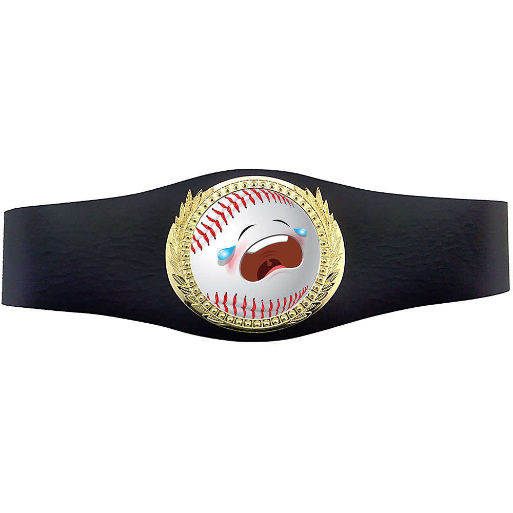 40 inch Baseball Champion Award Belt - Cryin' Losers