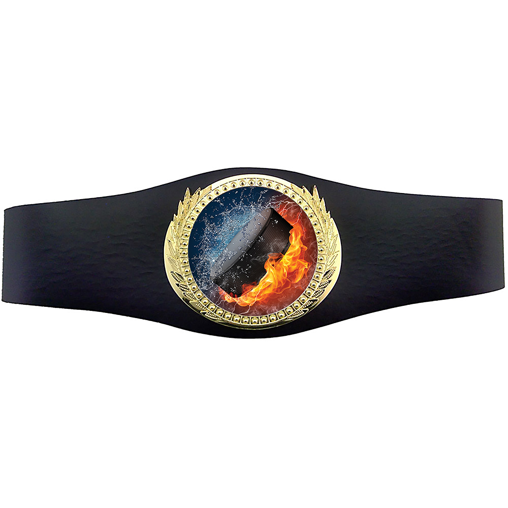 40 inch Hockey Champion Award Belt - Fire & Water