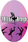 Dance- Hip Hop Oval Insert