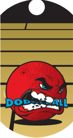 Dodgeball- Krunch Dog Tag Insert