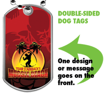 Custom 2-Sided Dog Tags