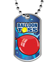 Balloon Toss Dog Tags