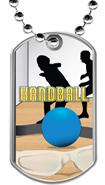 Handball Dog Tags