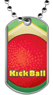 Kickball Dog Tags