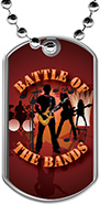Battle of the Bands Dog Tags
