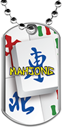 Mahjong Dog Tags