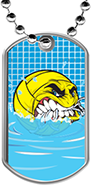 Water Polo Dog Tags