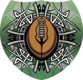 Football Tribal Shield Insert