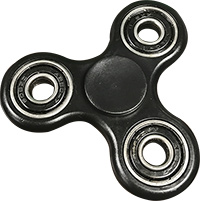 Black Fidget Spinner