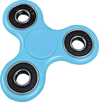 Light Blue Fidget Spinner