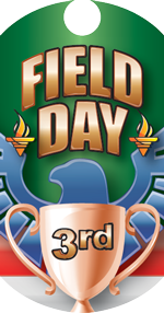 Field Day- 3rd Place Eagle Dog Tag Insert