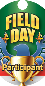 Field Day- Participant Eagle Dog Tag Insert