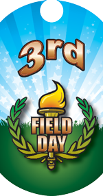 Field Day- 3rd Place Torch Dog Tag Insert