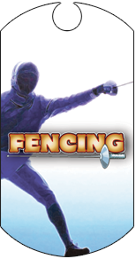 Fencing Dog Tag Insert