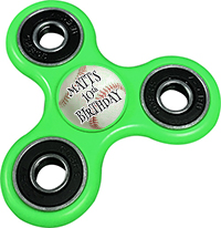Custom Green Fidget Spinner