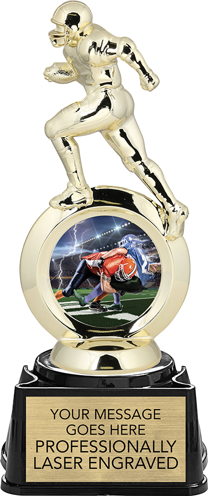 Football All-Star Insert Trophy - 8.5 inch