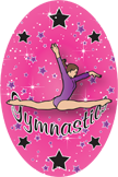 Gymnastics- Female Split Oval Insert