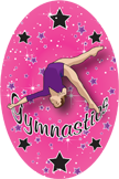 Gymnastics- Female Aerial Oval Insert