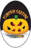 Halloween- Pumpkin Carving Oval Insert