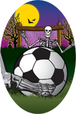 Halloween- Soccer Oval Insert