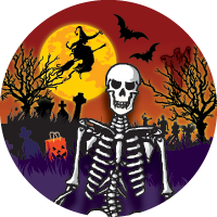 Halloween- Skeleton Insert
