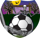 Skeleton Soccer (Halloween) Shield Insert