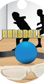 Handball Dog Tag Insert