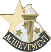 Scholastic Star Pins- Achievement