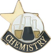 Scholastic Star Pins- Chemistry