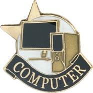 Scholastic Star Pins- Computer