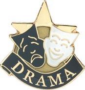 Scholastic Star Pins- Drama