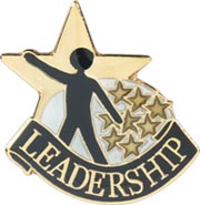 Scholastic Star Pins- Leadership