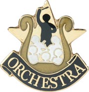 Scholastic Star Pins- Orchestra