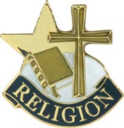 Scholastic Star Pins- Religion