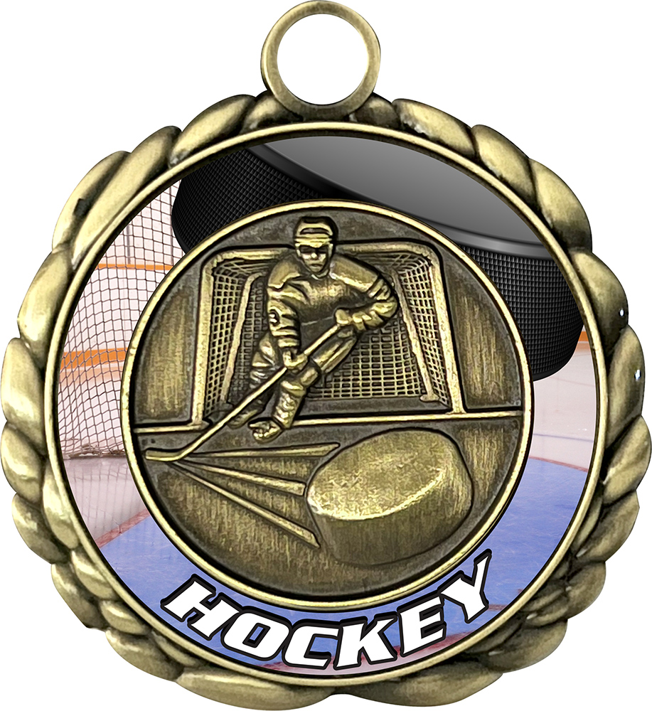 Hockey Wraparoundz Insert Medal