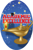 Education- Academic Excellence Oval Insert