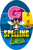Education- Spelling Bee Oval Insert