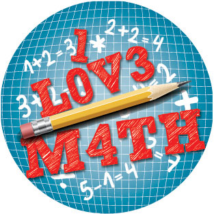 I Love Math Insert