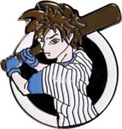 Baseball Anime Pin
