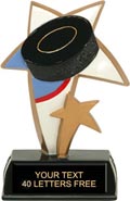 Hockey Sport Star Resin Trophy