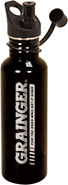 Laserable Water Bottle- Black