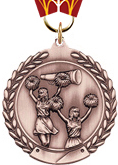 Cheerleading Medal- Bronze