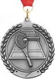 Tennis Medal- Silver