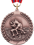 Wrestling Medal- Bronze