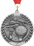 Golf Medal- Silver