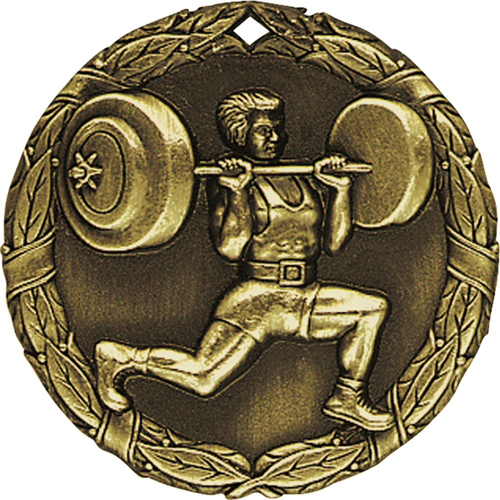 Weightlifter M2CX Medal