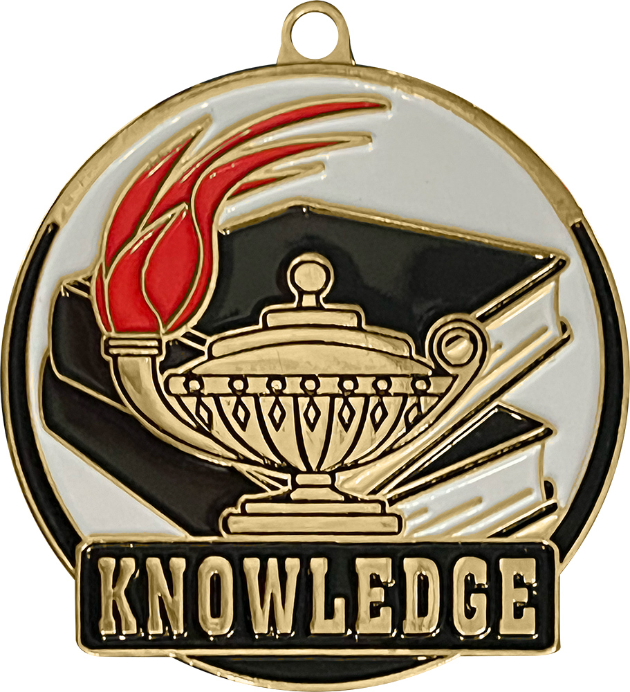 Knowledge Enameled Medal