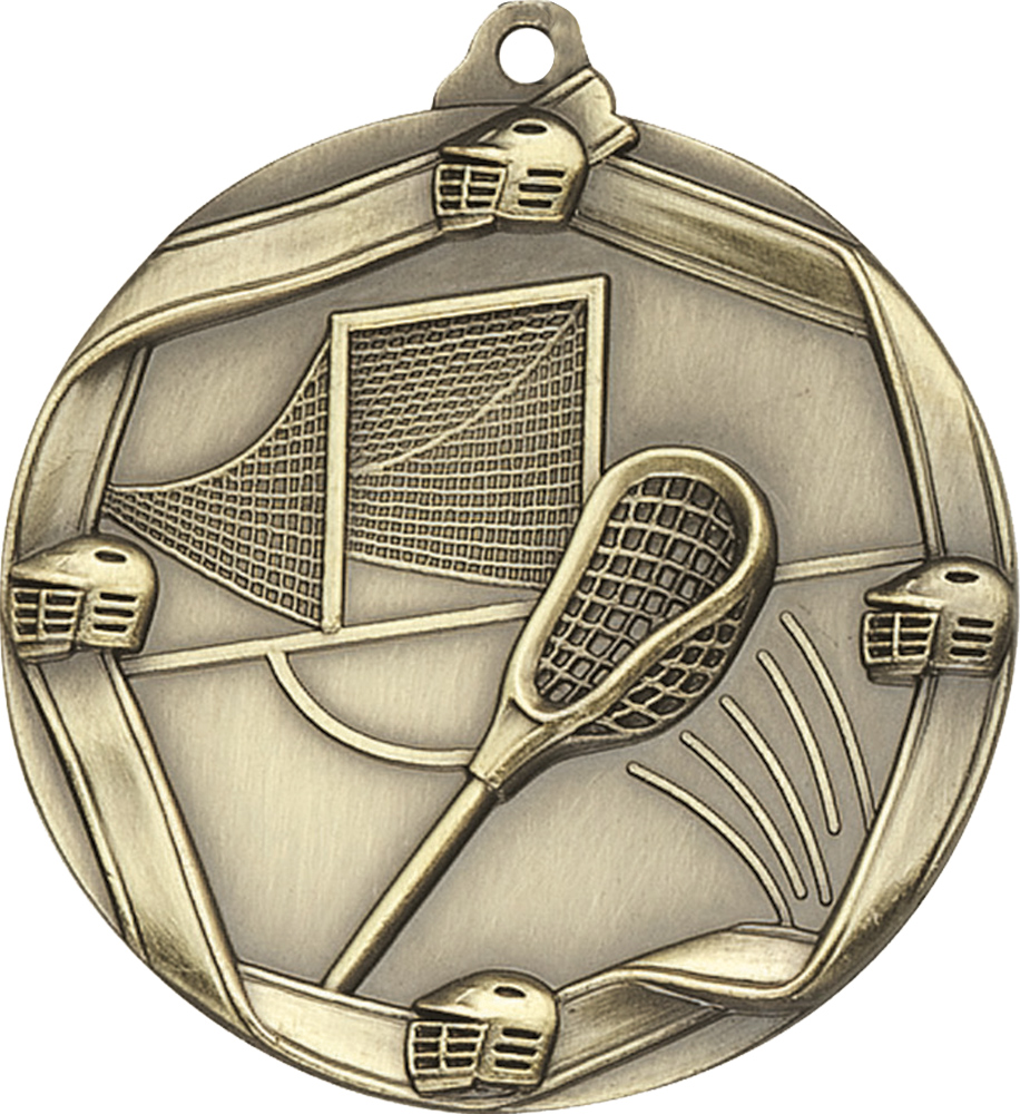 Lacrosse Banner Edge Medal