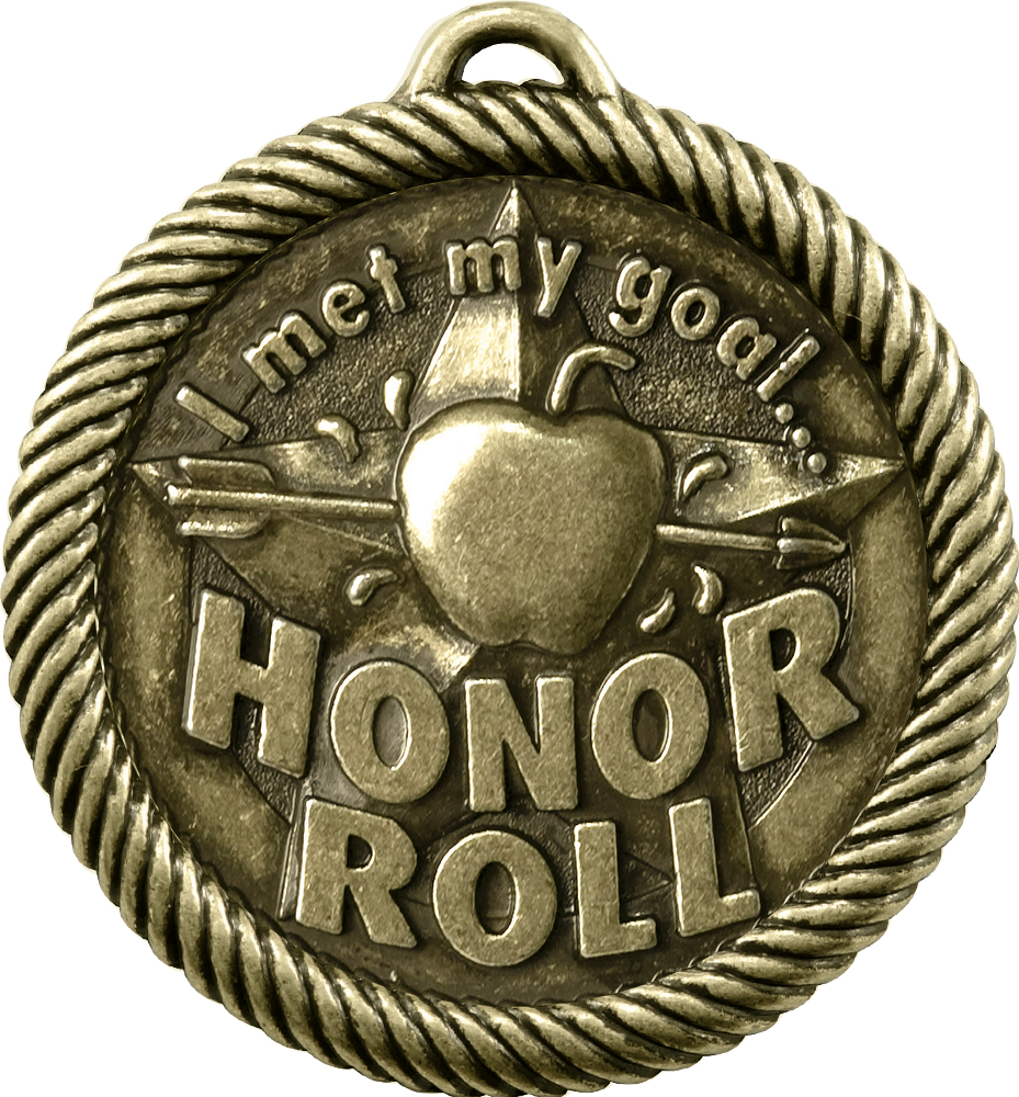I Met My Goal Honor Roll Scholastic Medal