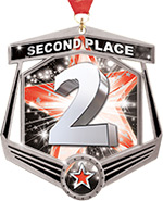 2nd Place Marquee Insert Medal